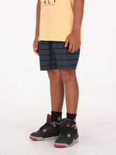 Volcom Big Boys Ew Printed 16 Short - Navy